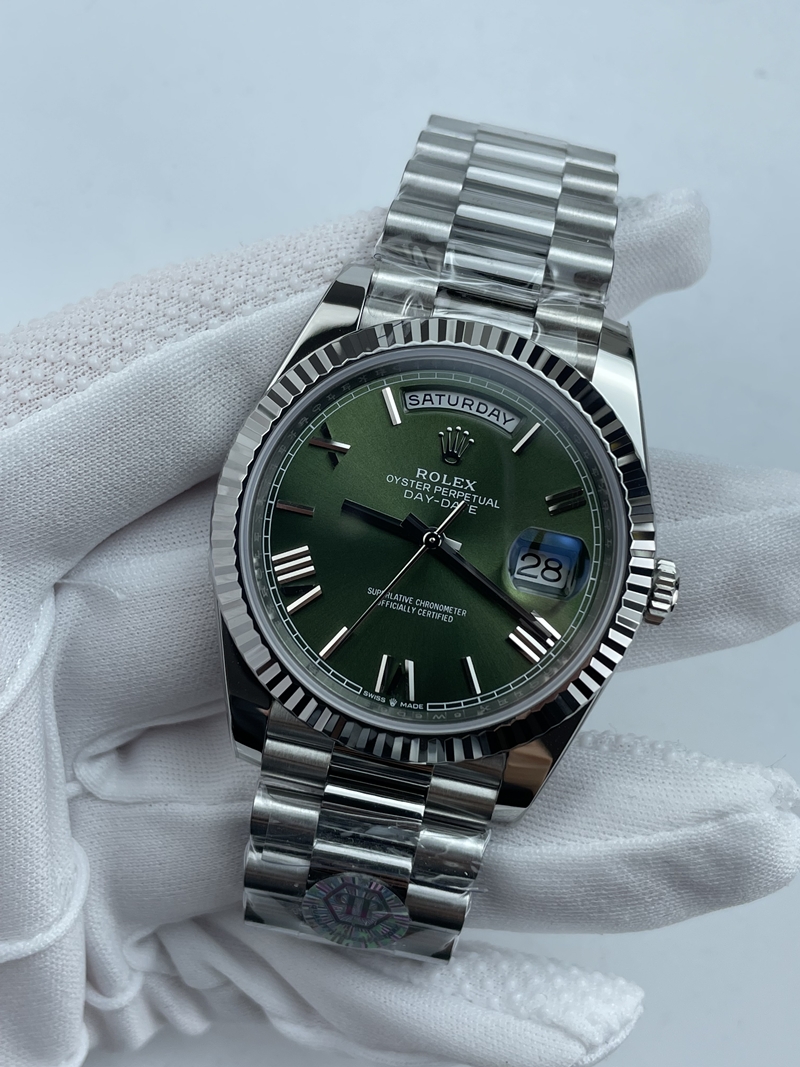 (준비완료/특급배송)NO.3527/QP공장 롤렉스 데이데이트40 텅스텐 정품급무게&무브먼트 업그레이드